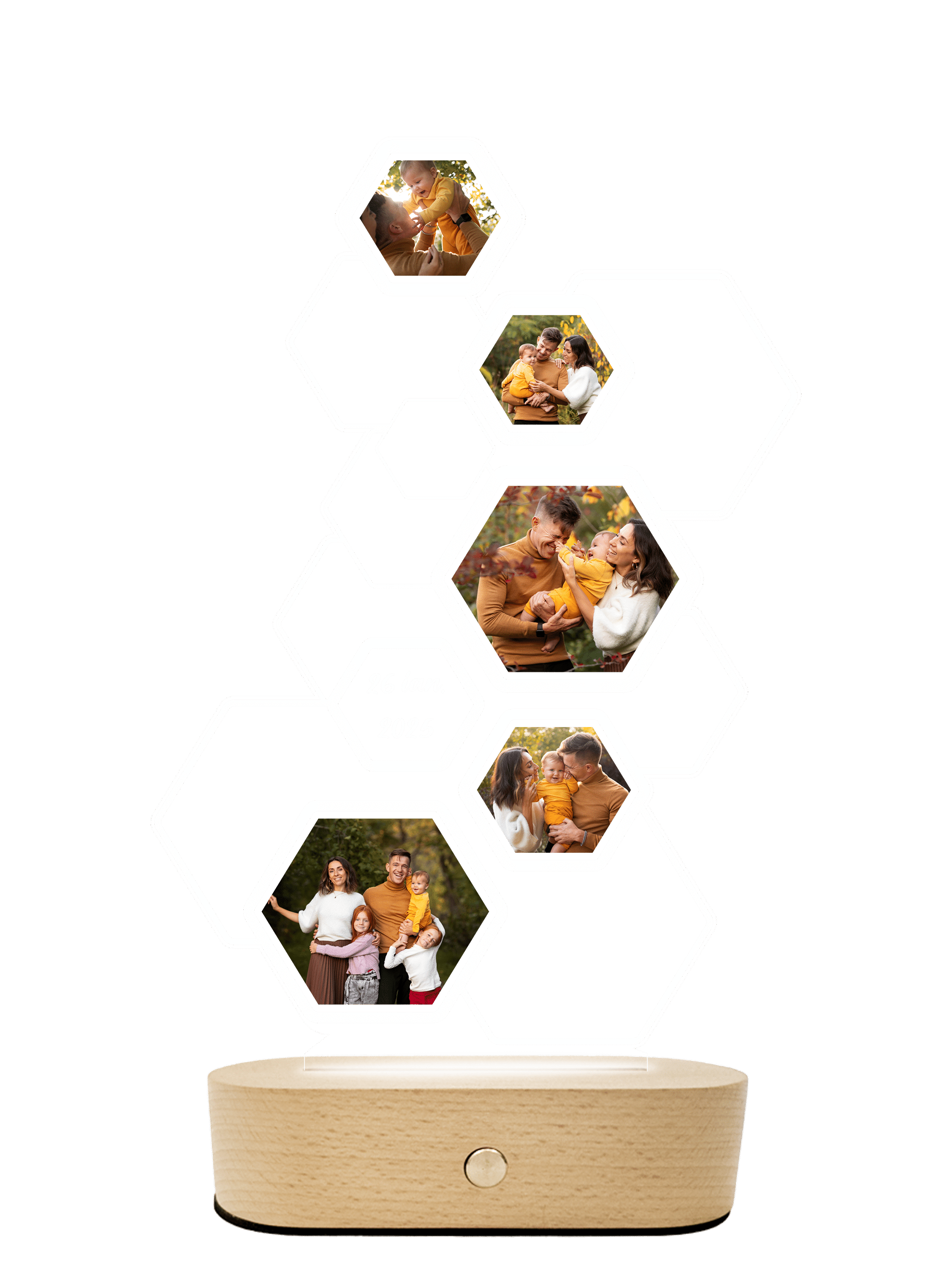 lampa led 3d familie